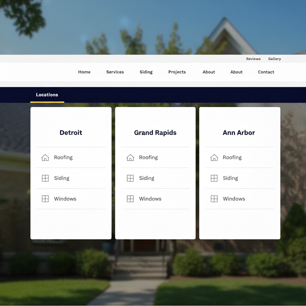 Multi-Location Website Functionality