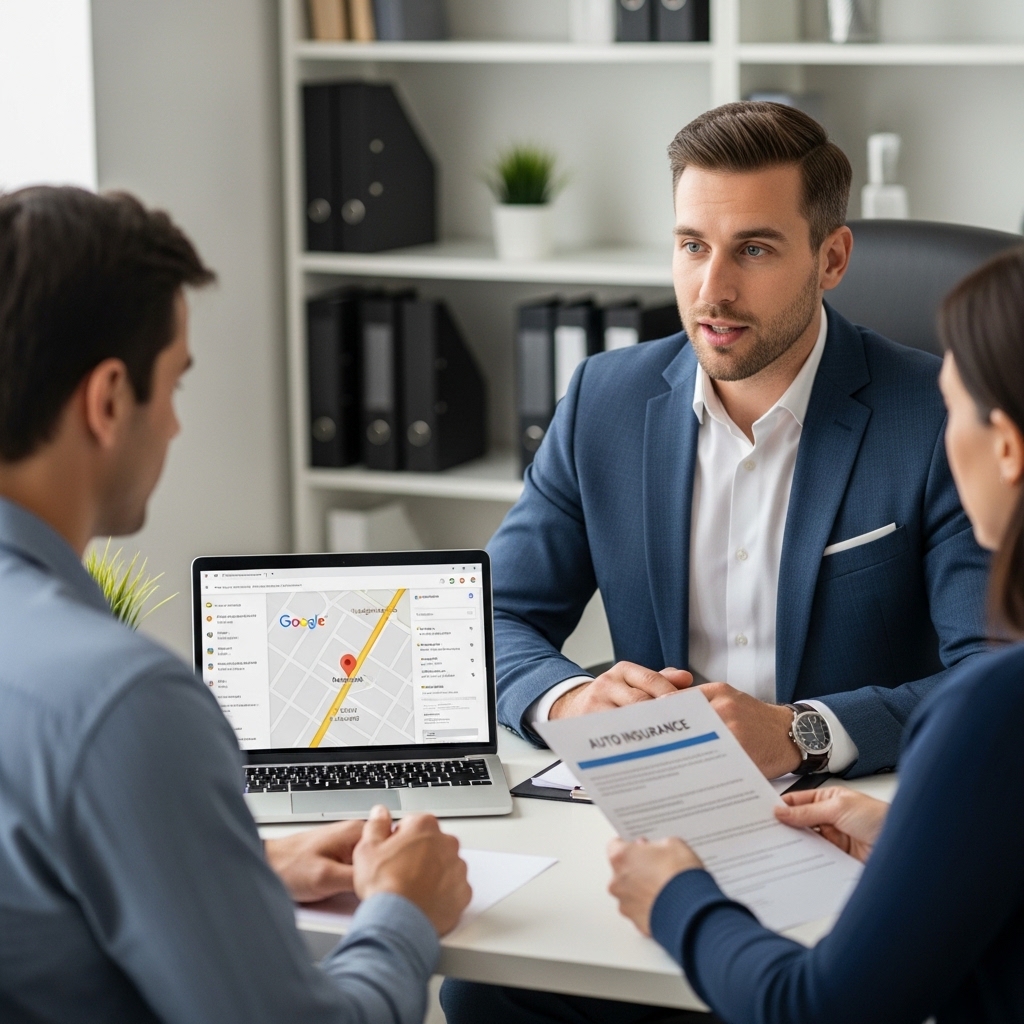 Multilocation Auto Insurance Company SEO Case Study