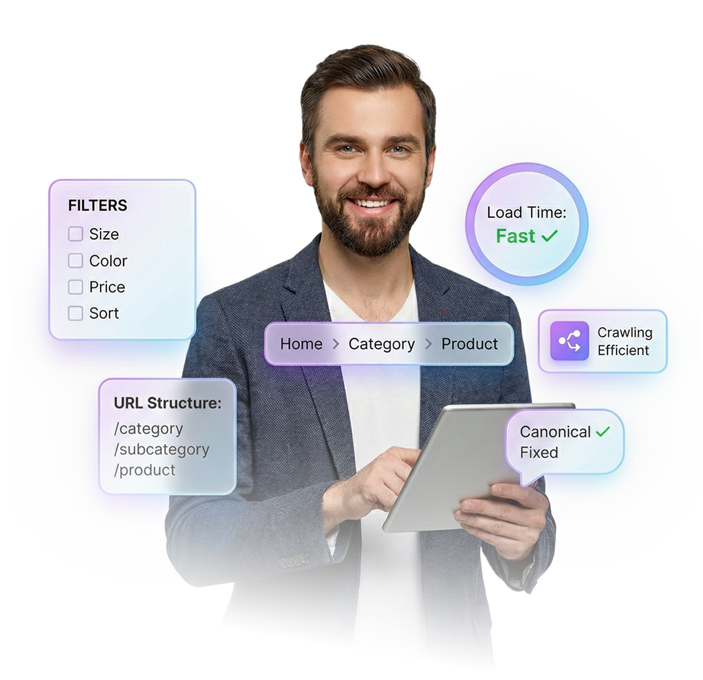 No More Poor Site Structure & Filtering Headaches with Us