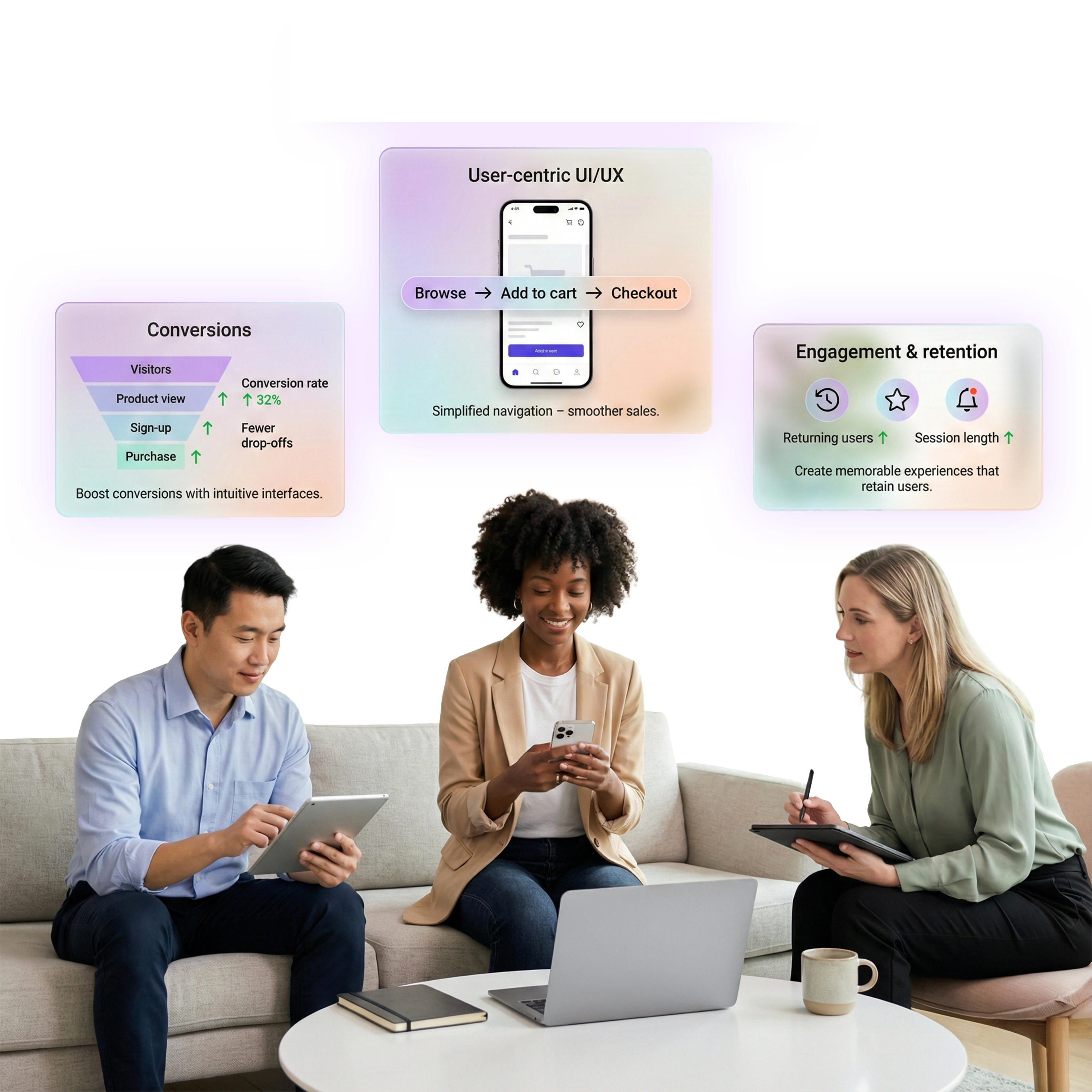 Effective UI/UX That Convert and Retain Users