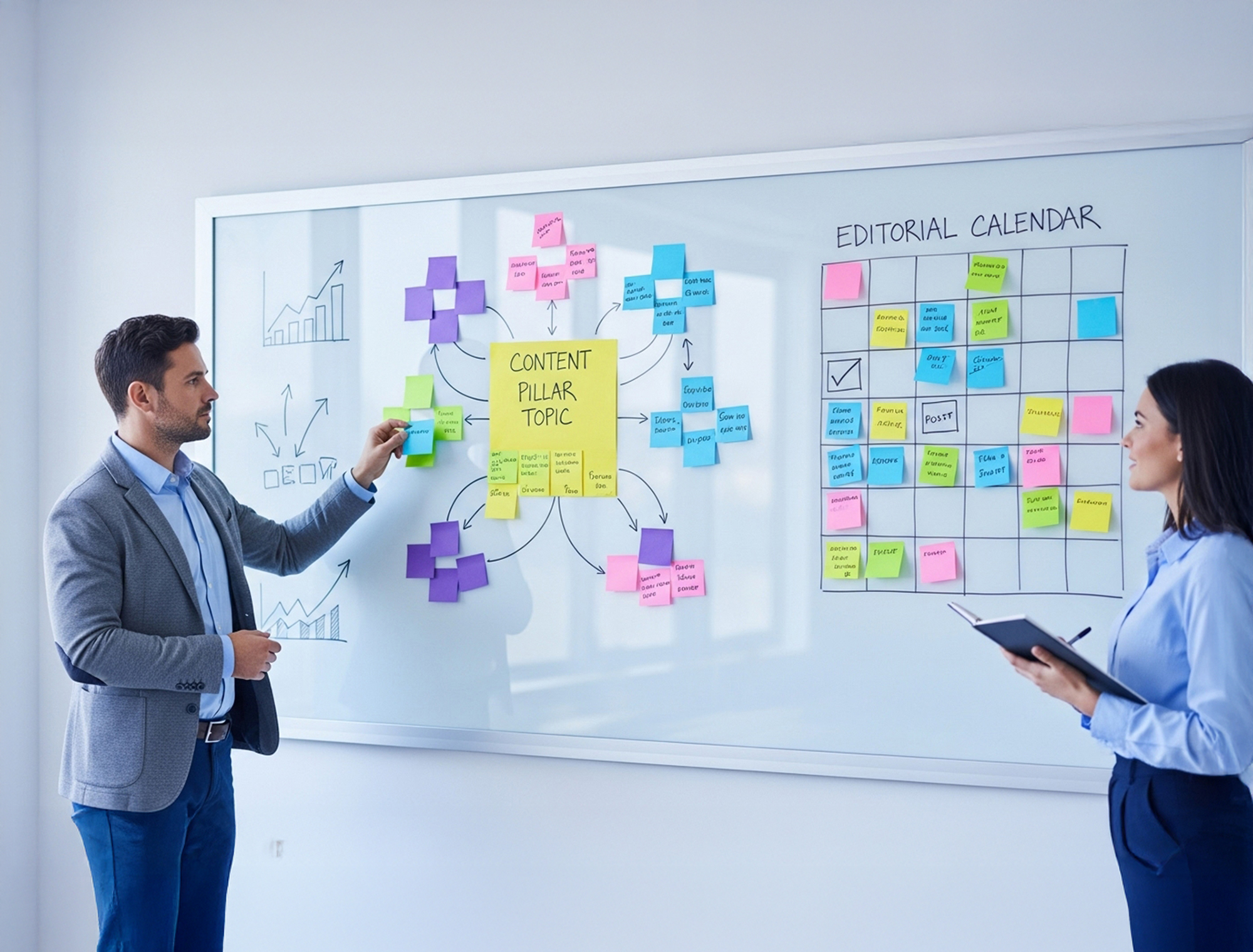 SEO Content Planning Team Mapping Content Topics