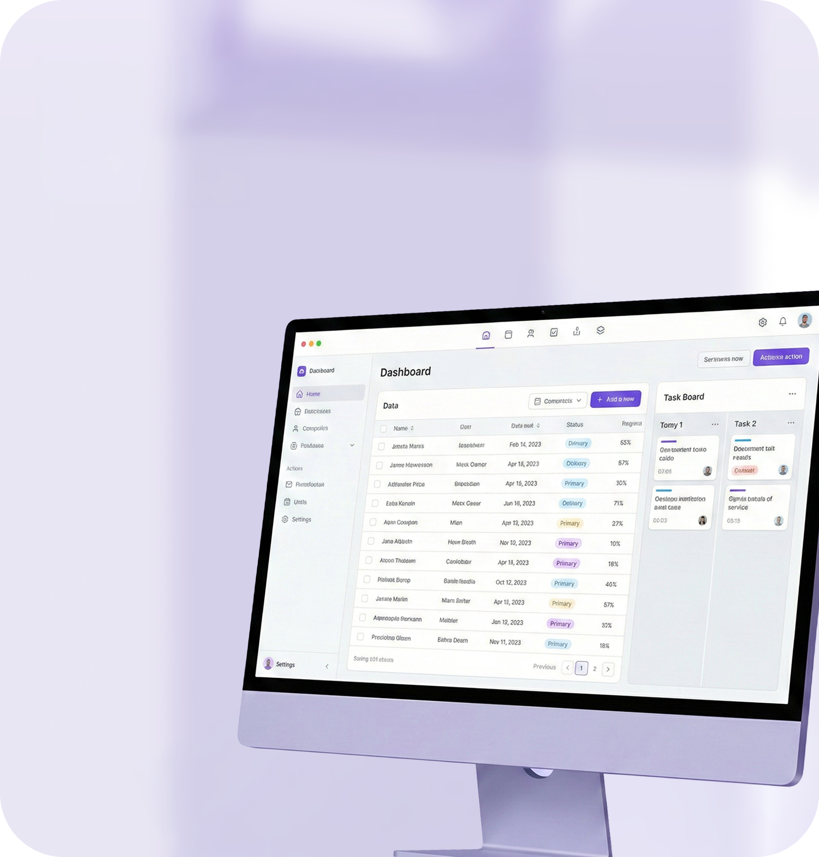 Desktop Application Design
